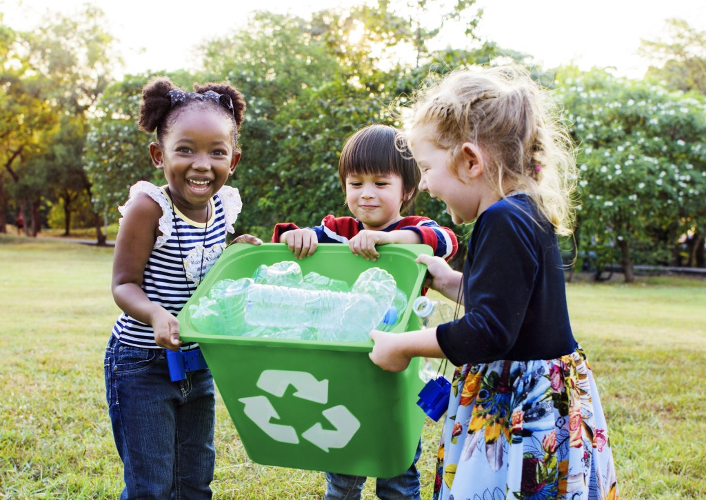Right now, children are taught about recycling fairly often, but not as often about conservation. How do we change the focus from recycling resources to using less of them altogether?